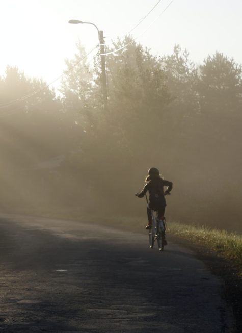 Riding A Bike